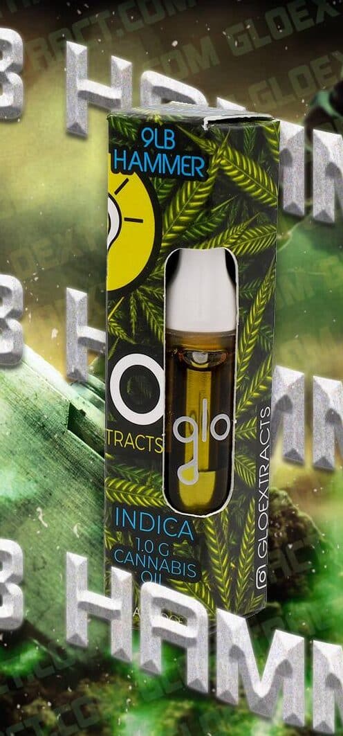 9 LB HAMMER  GLO Carts Flavor