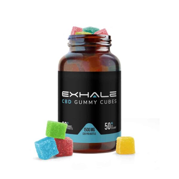 Vegan CBD Gummies (Cubes) - Image 2