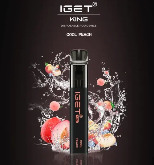 IGET KING COOL PEACH – 2600 PUFFS