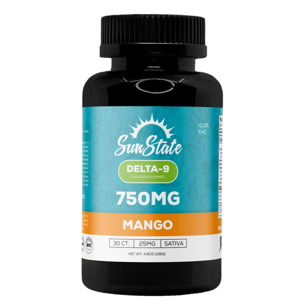 Delta 9 THC Live Rosin Infused Gummies (25mg) | Sativa (Uplift & Focus) - Image 6
