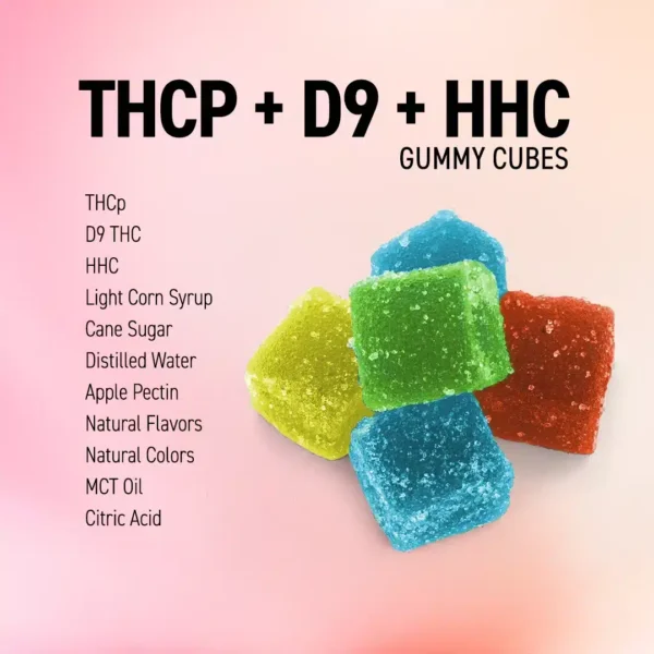 D-9 + HHC + THCP Gummies - Image 4