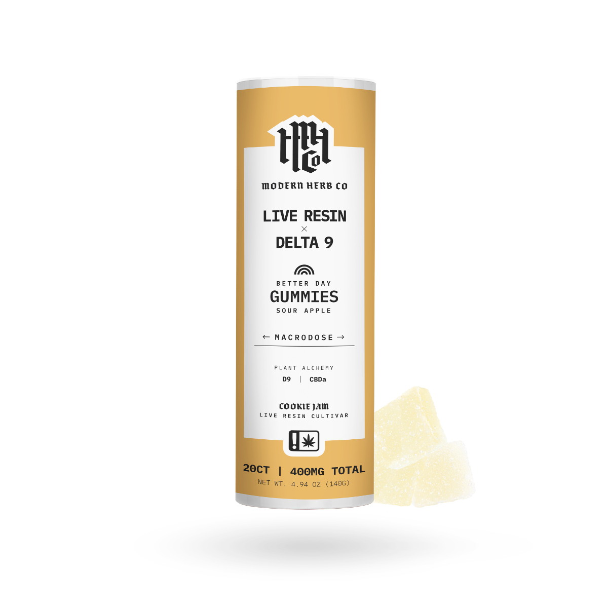 Live Resin Delta 9 THC Gummies (20mg) | Daytrip (Sativa), Knockout (Indica), Anytime (Hybrid) - Image 5