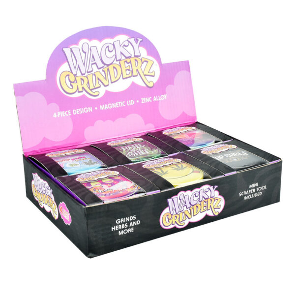 Wacky Grinderz | 4pc | 2.5″ | 6pc Display - Image 13
