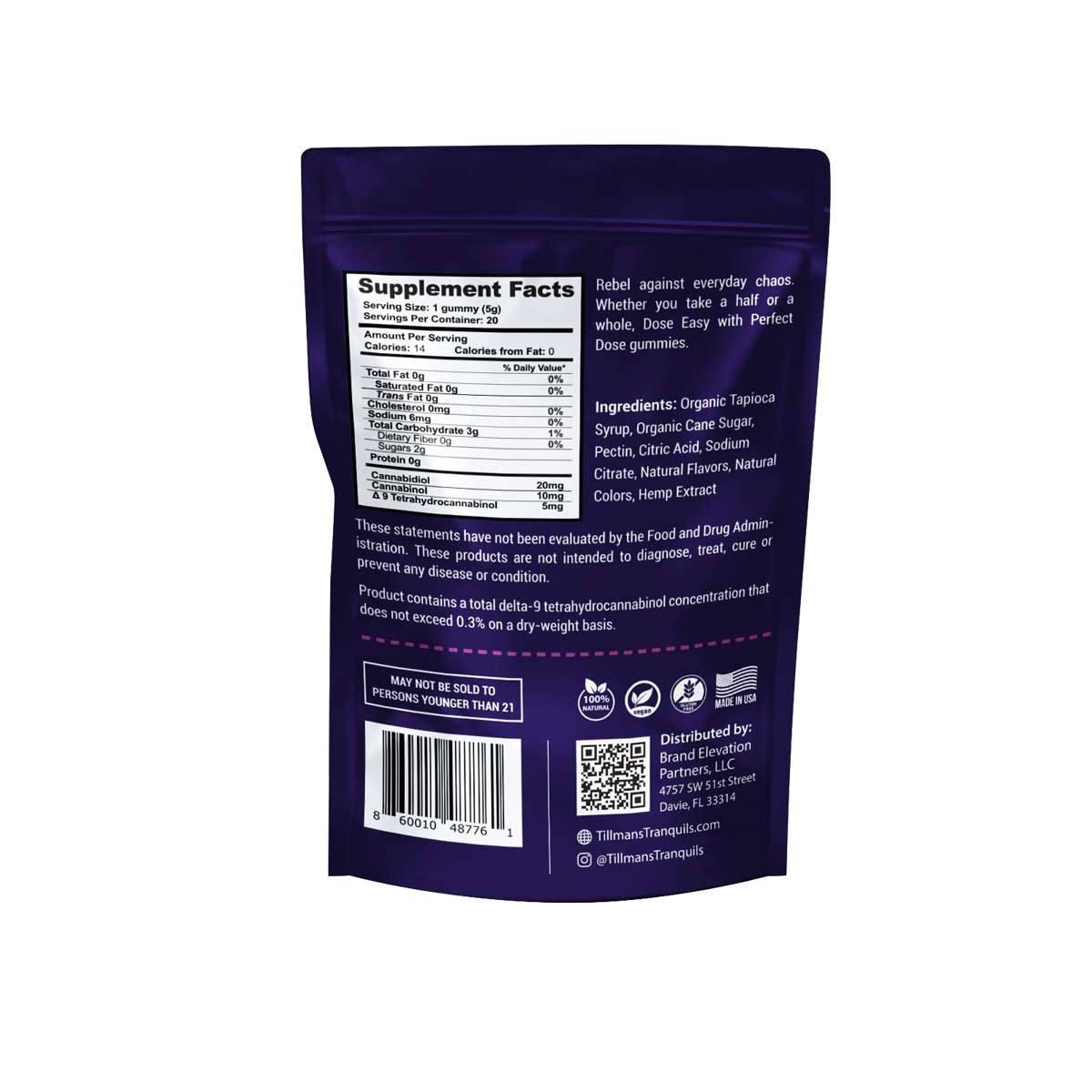 Sleep+ Gummies (CBD+CBN+THC): Blackberry - Image 5