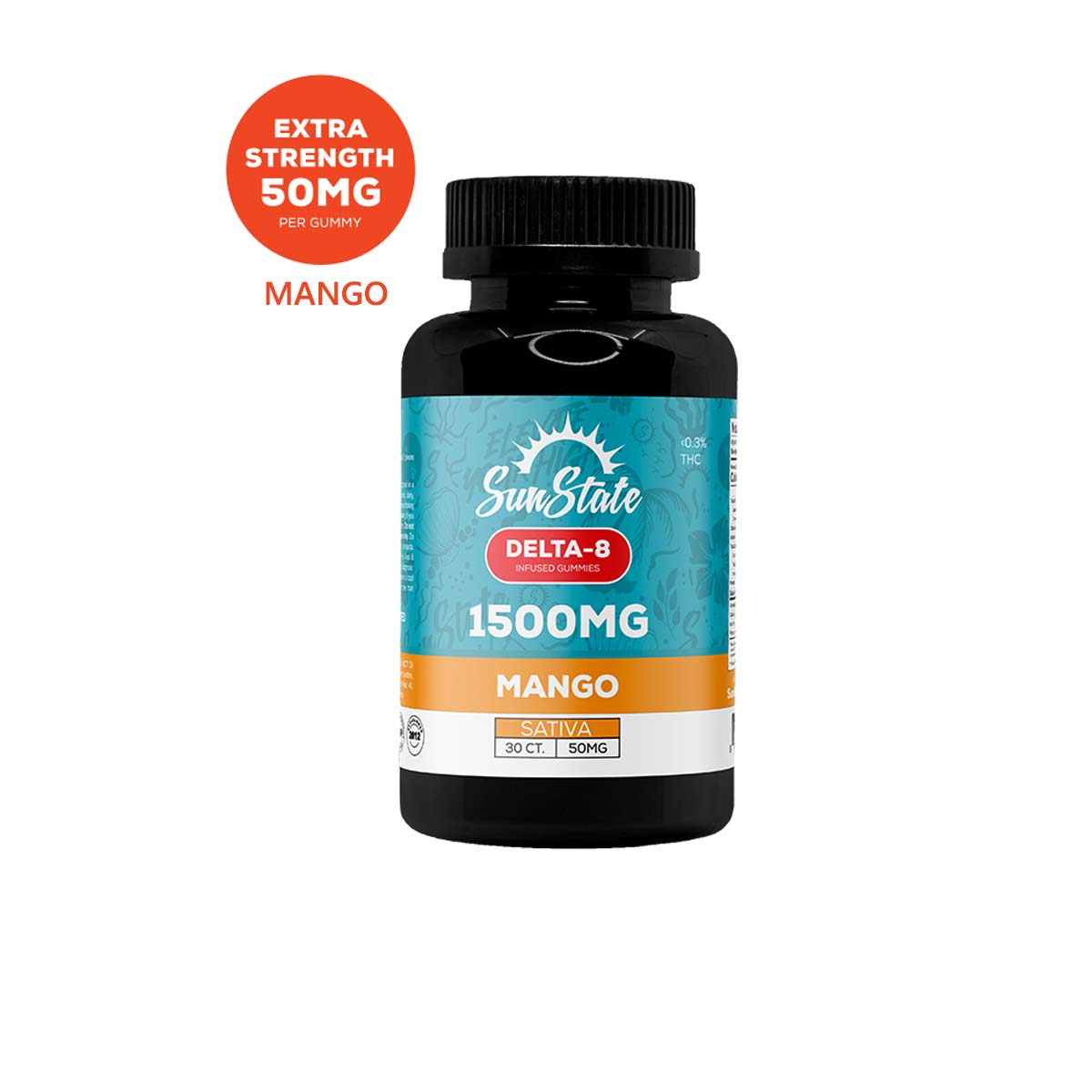 Delta 8 Infused THC Gummies 1500mg (50mg) | Sativa or Indica - Image 5