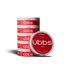 Übbs Cherry Nicotine Pouches Roll of 5 cans