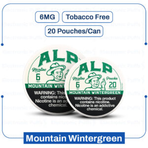ALP Mountain Wintergreen 6MG Nicotine Pouches