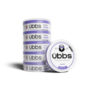 Übbs Berry Nicotine Pouches Roll of 5 cans