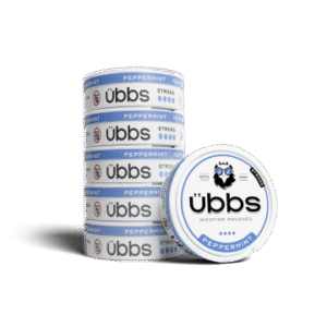 Übbs Peppermint Nicotine Pouches Roll of 5 cans