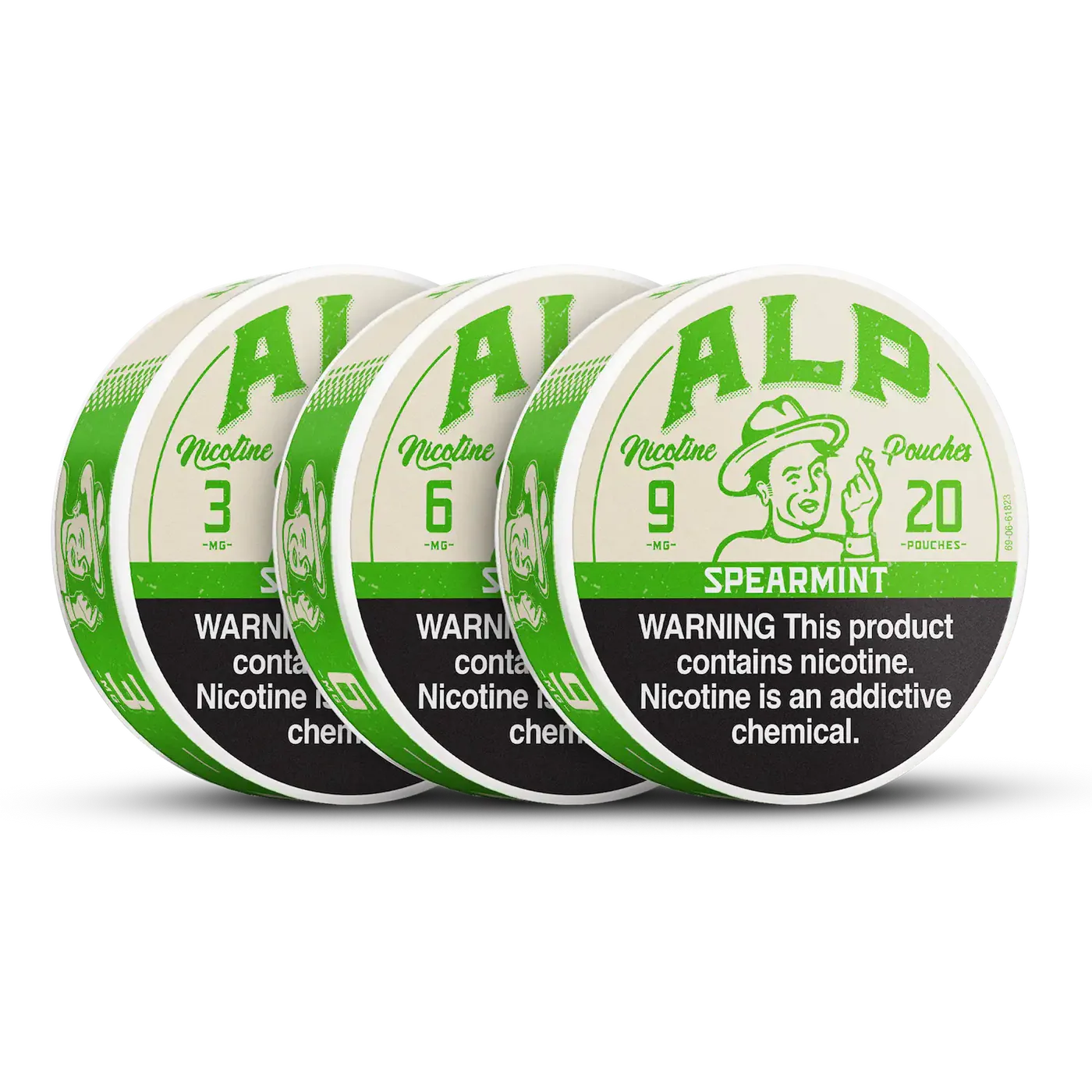 Alp Nicotine Pouches Spearmint - 5 Pack