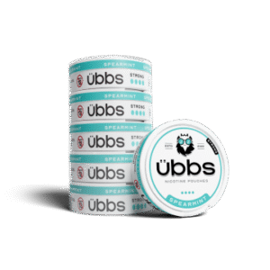 Übbs Spearmint Nicotine Pouches Roll of 5 cans