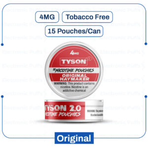 Tyson 2 Original Nicotine Pouch – 4mg