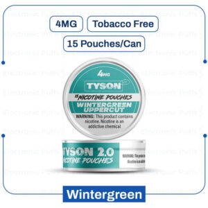 Tyson 2 Wintergreen Nicotine Pouch – 4mg